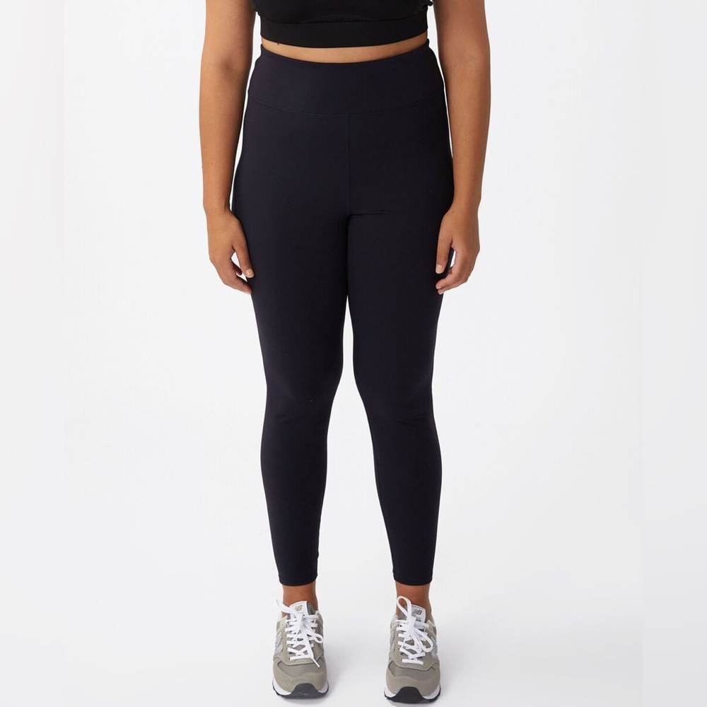 Cotton On Active High-Waist Core Full Length Tight Pants in Navy Size 14 NWT